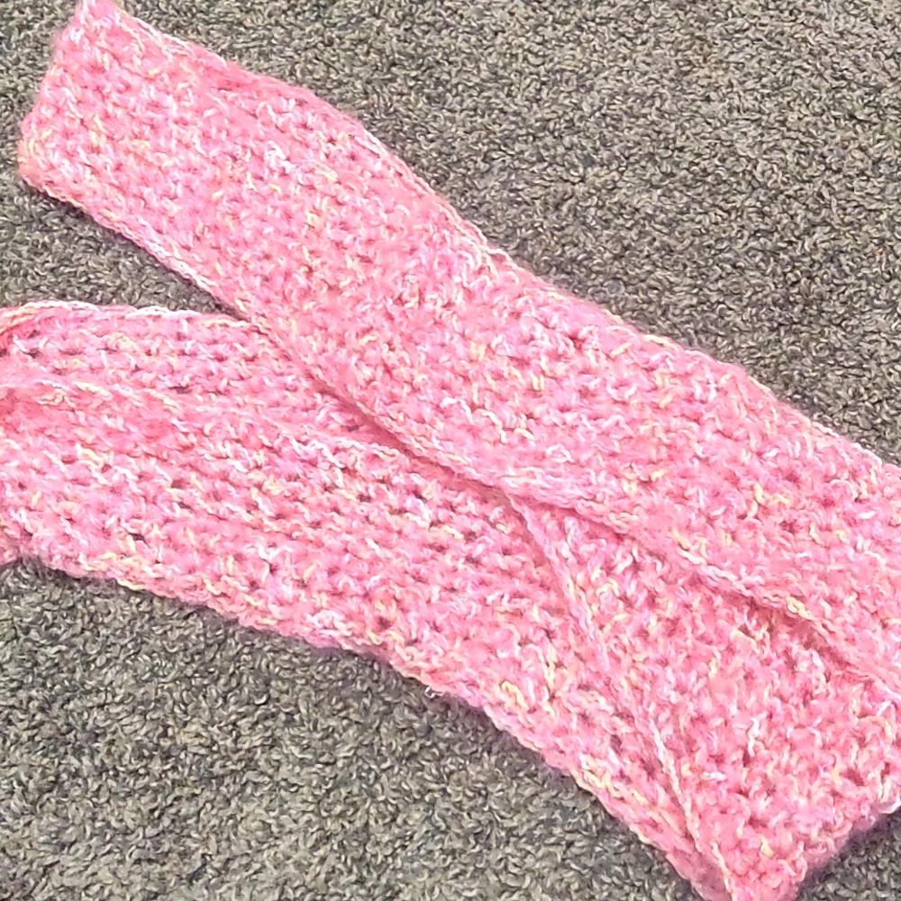 HANDMADE Double Yarn Scarf